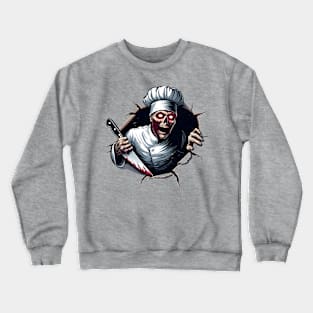 Zombie Chef Crewneck Sweatshirt